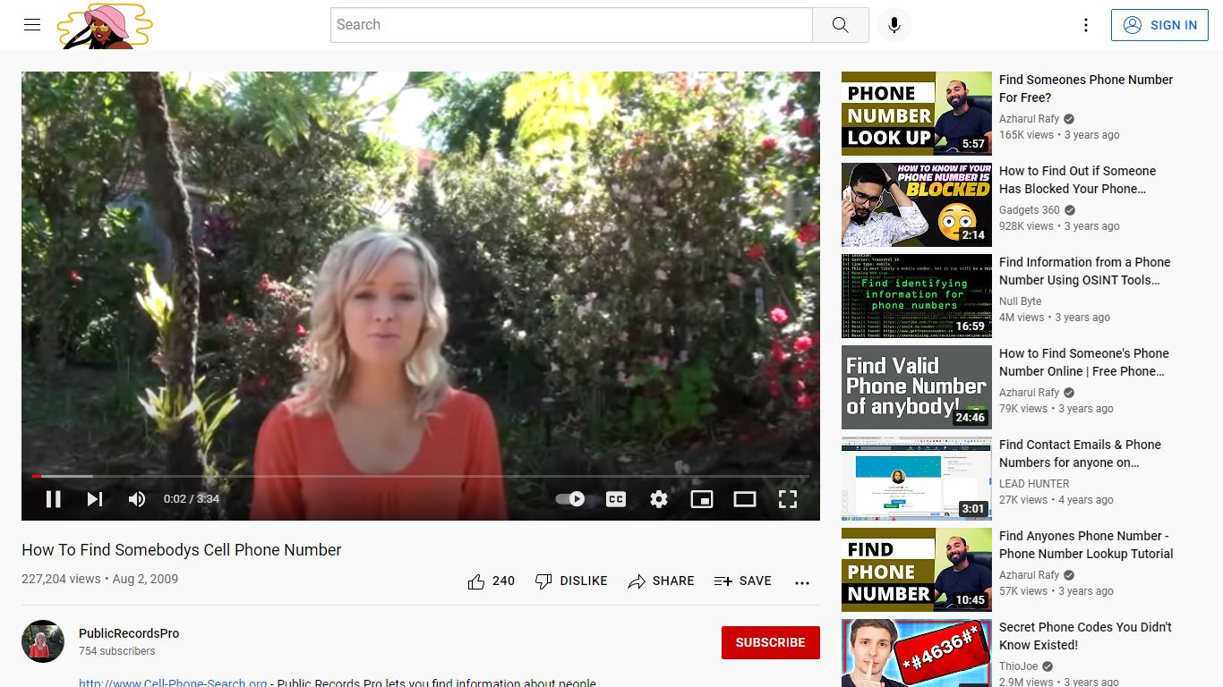 How To Find Somebodys Cell Phone Number - YouTube